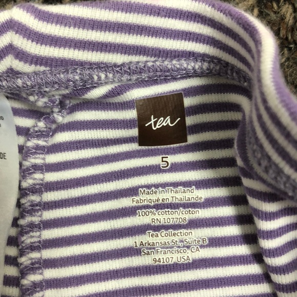 Tea Collection Girls Leggings Size 5 - Picture 2 of 2